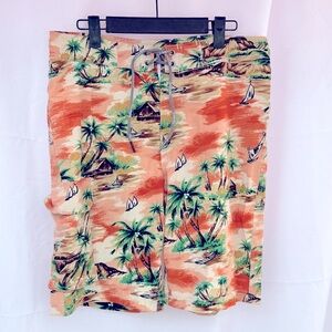 ZÍNGARA Beach shorts for men multicolor size small‎